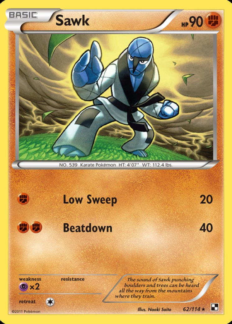 sawk pokemon card value Sawk [Reverse Holo] #81 Prices | Pokemon Brilliant Stars