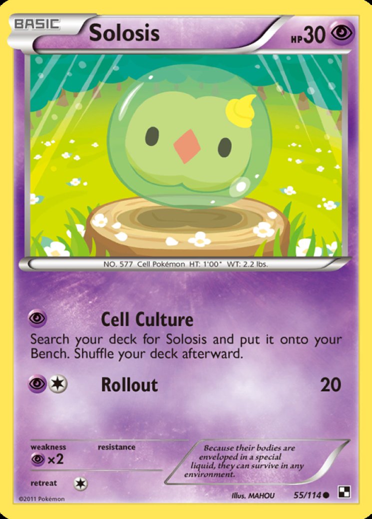 solosis pokemon card value Shop [Traditional Chinese] Solosis / 單卵細胞球 123/086 AR SV11BF – TCGHOBBY main image 1
