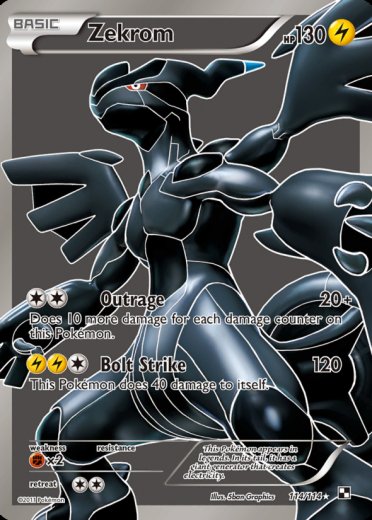 Zekrom (114 Full Art)