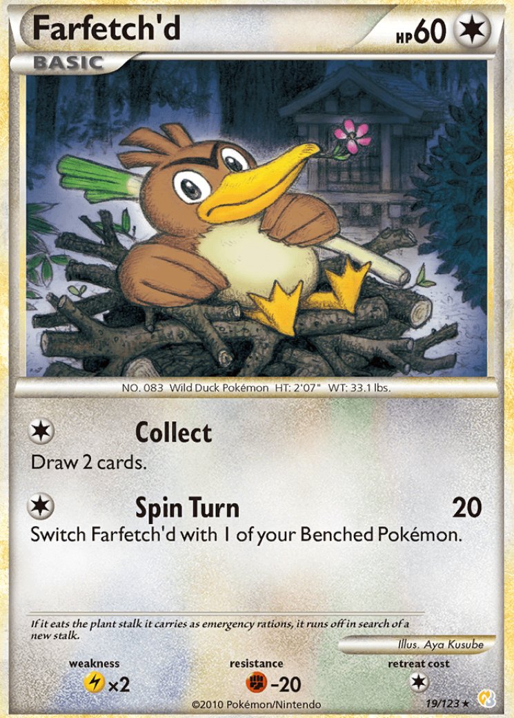 farfetch'd pokemon card value Pokemon Trading Card Game Black White Boundaries Crossed Single Card  Uncommon Farfetchd 107