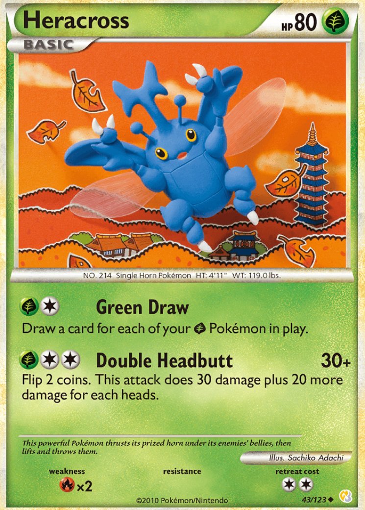 heracross single strike pokemon card value 093/080}Mega ex If both of them are heads Heracross (015) 2002 Pokemon Japanese