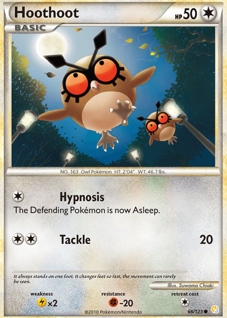 hoothoot pokemon card price - 114/142 (SCR) Common This attack does 10 damage for each heads. Hoothoot #TG12 Prices | Pokemon