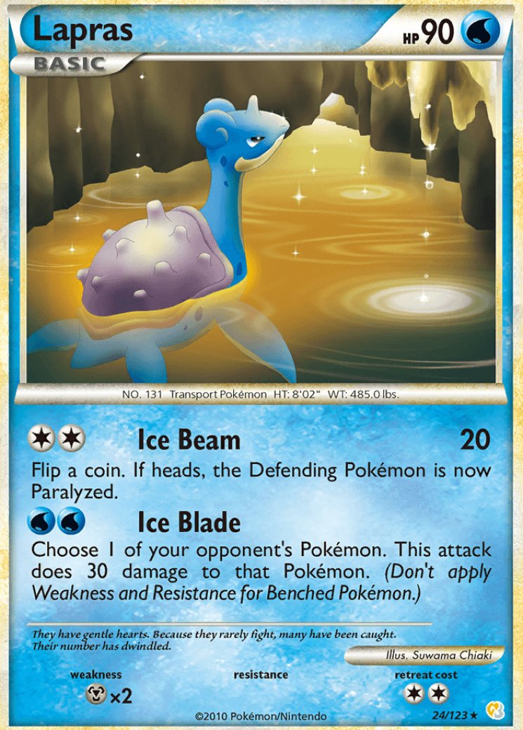 Lapras - Pokemon Card Prices & Trends