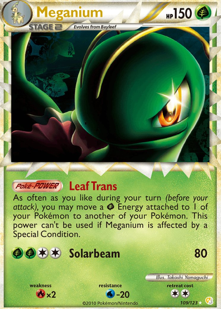 pokemon card meganium TCG: Mega Evolution Wild Growth Pokemon 2025 M1S Mega Symphonia