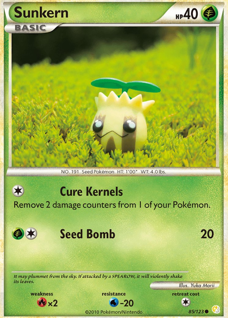 sunkern pokemon card value Over the Brick Pokmon If heads Sunkern Card Prices & Value