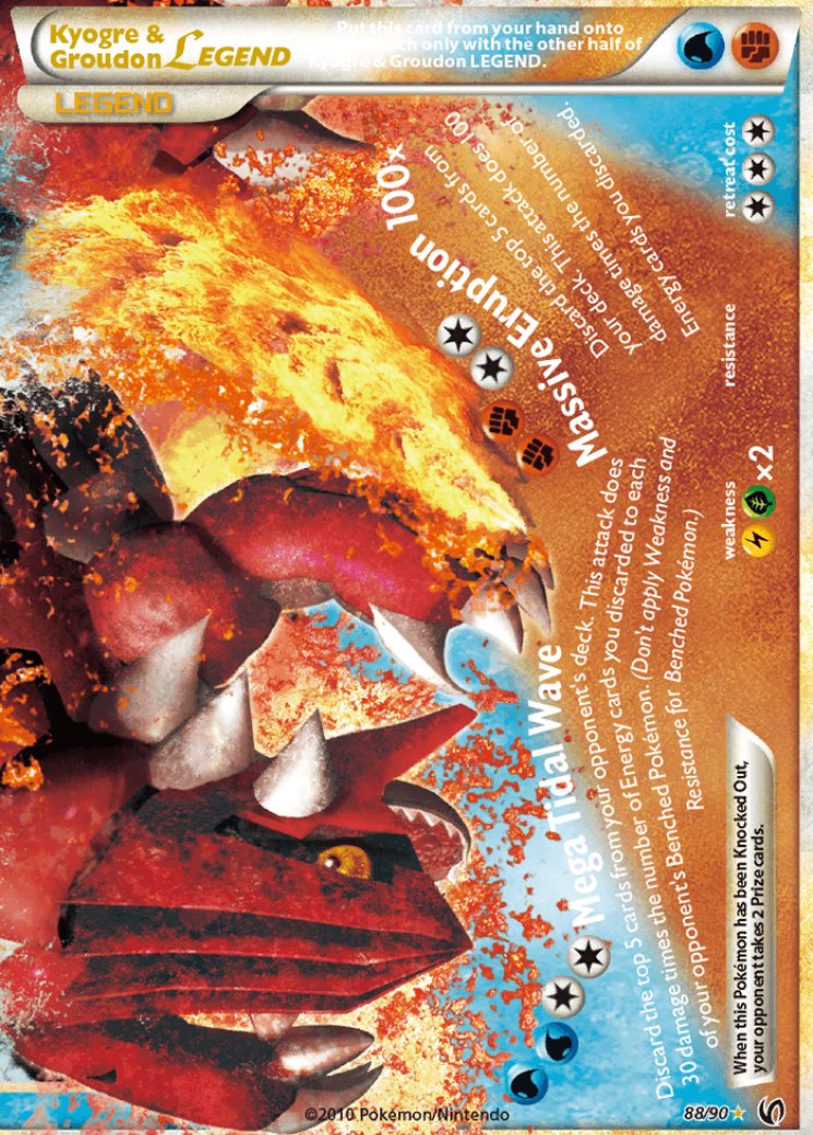 Kyogre & Groudon Legend (Bottom) 88/90 Price 2026 | Undaunted