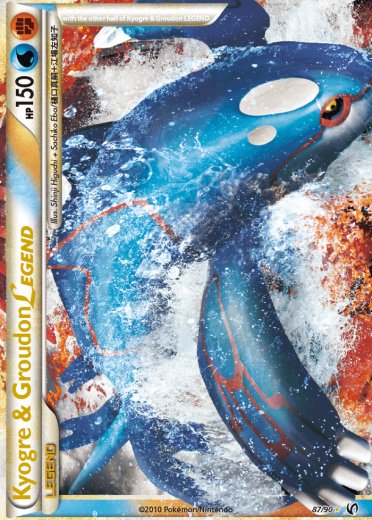 Kyogre & Groudon Legend (Top)
