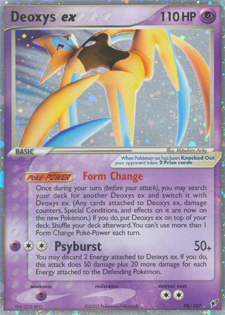 Deoxys ex (Attack Forme) 98/107 Price 2026 | Deoxys