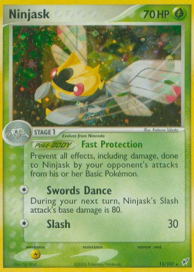 ninjask pokemon card value Ninjask 137. With PSA 10 sales sitting at $38 on eBay, you're looking at a  solid 37% profit. Profit/loss calculation is based on the lowest tier of  grading which is $24.99. Prices