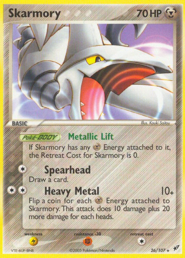 Skarmory - Pokemon Card Prices & Trends Skarmory - Pokemon Card Prices & Trends