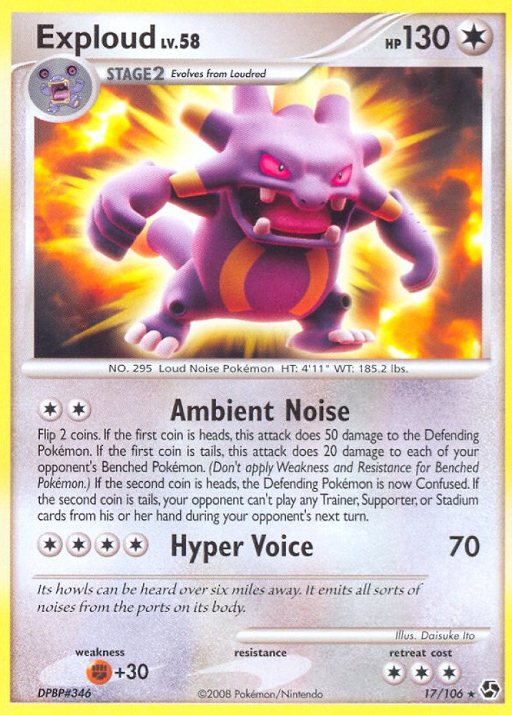 Exploud - Great Encounters - Pokemon Card Prices & Trends Exploud - Great Encounters - Pokemon Card Prices & Trends