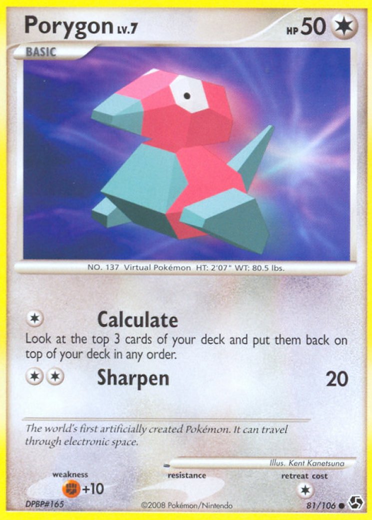 top 10 rarest cards in pokemon tcg pocket Pokemon Porygon, Porygon 2 & Porygon-Z Card Lot - 30 Cards main image 0