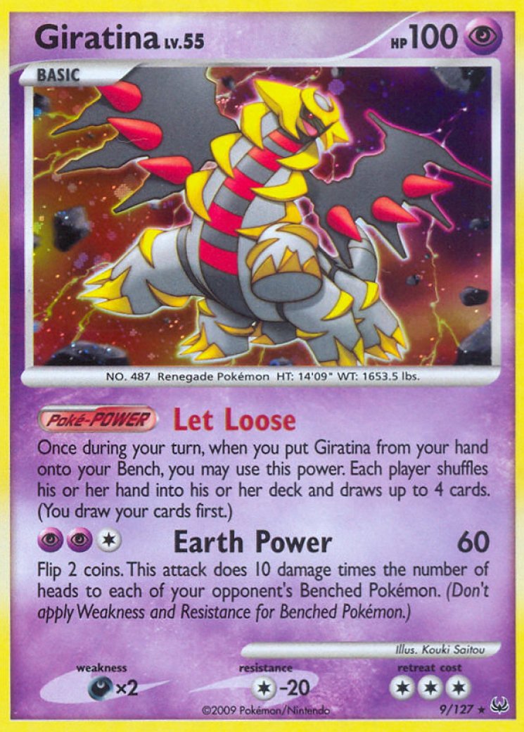 Giratina (9) 9/127 Price 2026 | Platinum