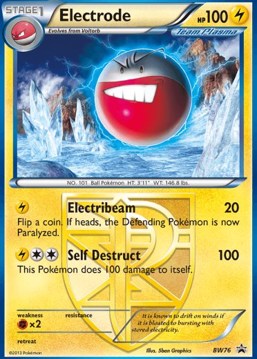 Electrode (Team Plasma) - BW76
