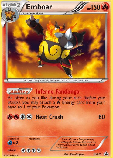 Emboar - BW21