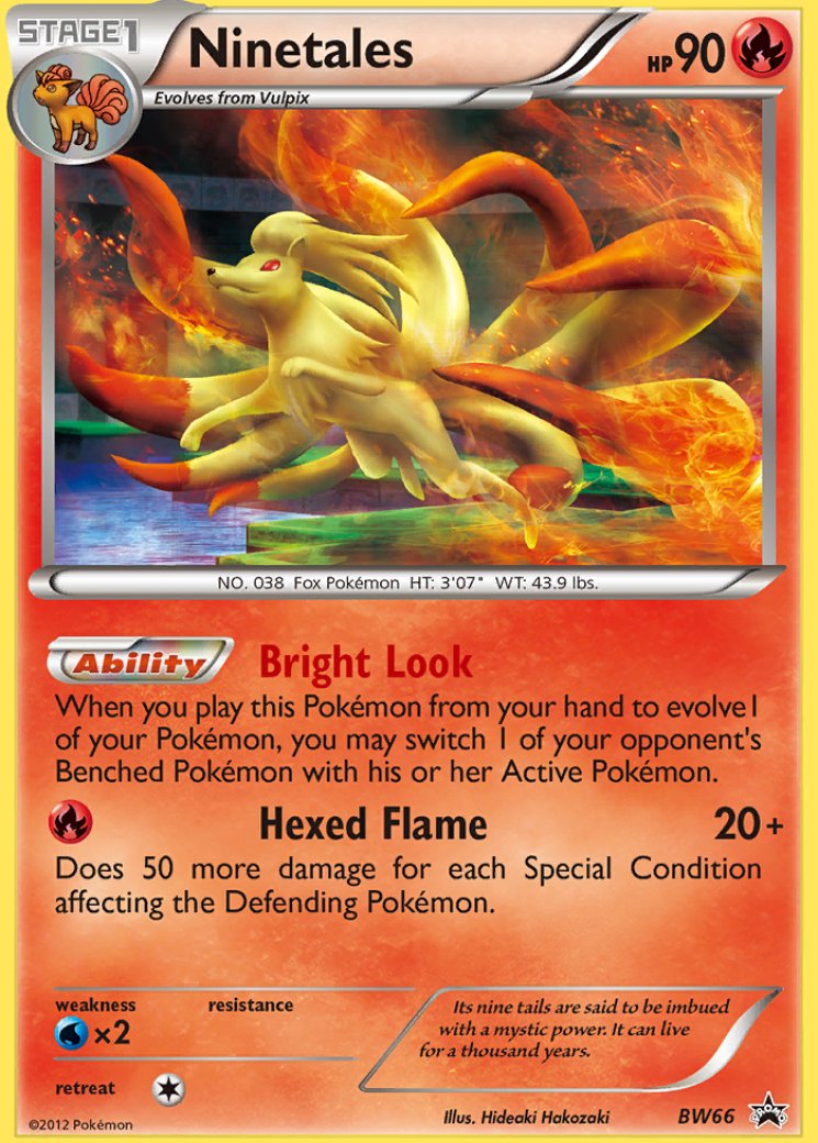 Ninetales - BW66 BW66/114 Price 2026 | Black and White Promos