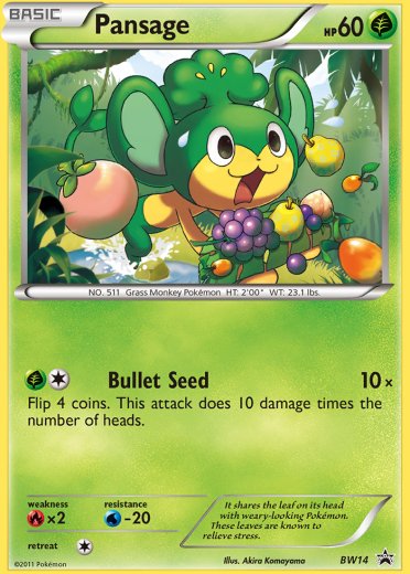 Pansage - BW14