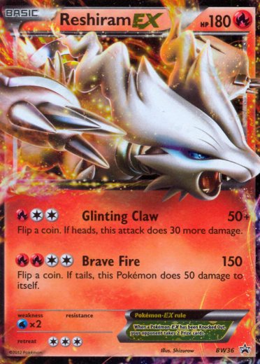 Reshiram EX - BW36