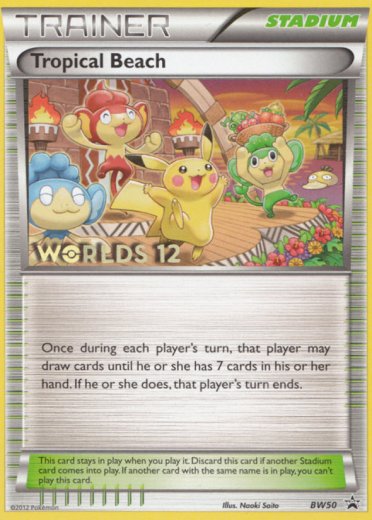 Tropical Beach - BW50 (Worlds 12)