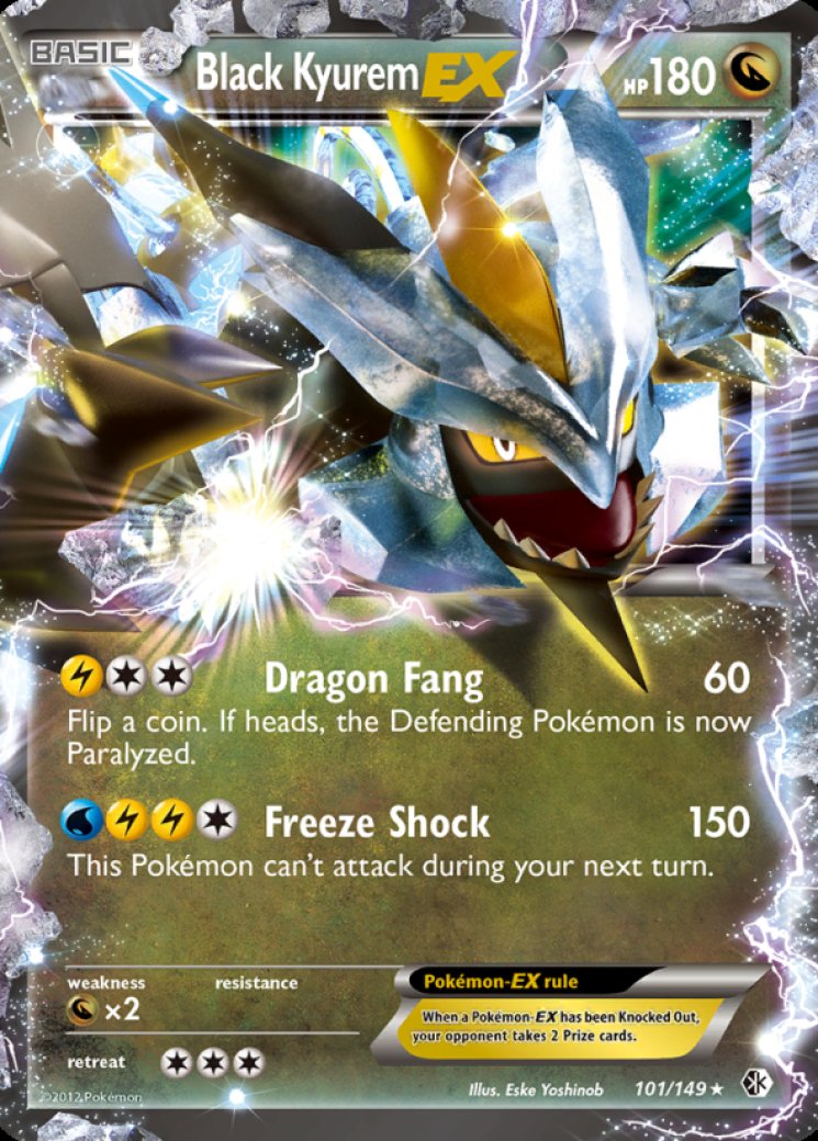 White Kyurem EX - BW63 - Black and White Promos - Pokemon Card Prices &  Trends