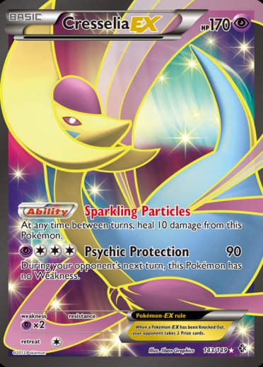 Cresselia EX (143 Full Art)