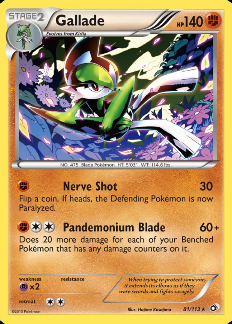 Gallade - Pokemon Card Prices & Trends Gallade - Pokemon Card Prices & Trends