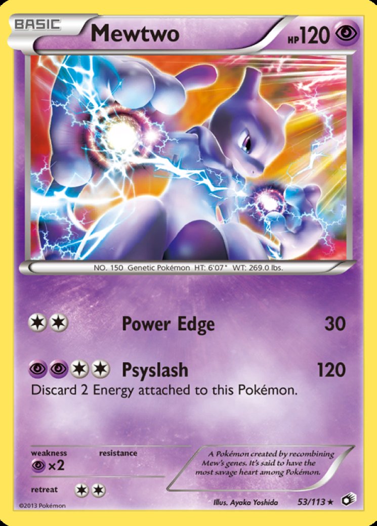 Mewtwo 53/113 Price 2026 | Legendary Treasures
