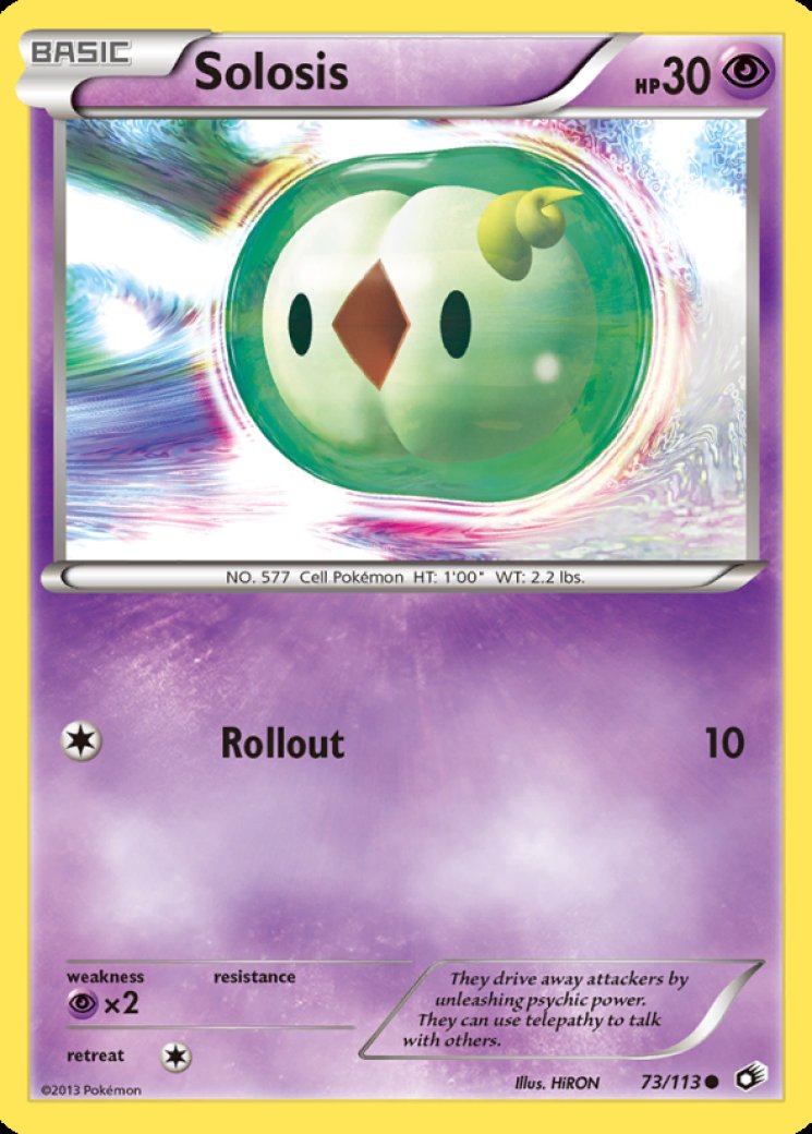 pokemon solosis card Pokemon Card Solosis Duosion Reuniclus AR set 125/086 sv11B Black Bolt Japanese