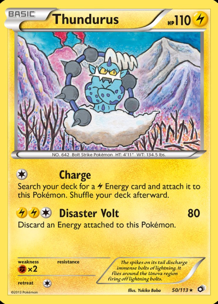thundurus pokemon card price Landorus 148/264 - Tornadus 142/185 - - Pokmon 3 Set Card Number Thundurus Card Prices & Value