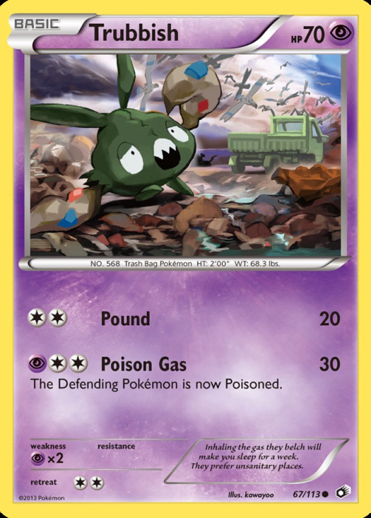 trubbish pokemon card Holo AR 138/086 SV11W White Flare Japanese Japanese Pokemon Card [USED] – SelectAnime RarityCommon Hit Points70 HP Darkness Suffocating Gas (10) Colorless Trubbish Cards | Dex -