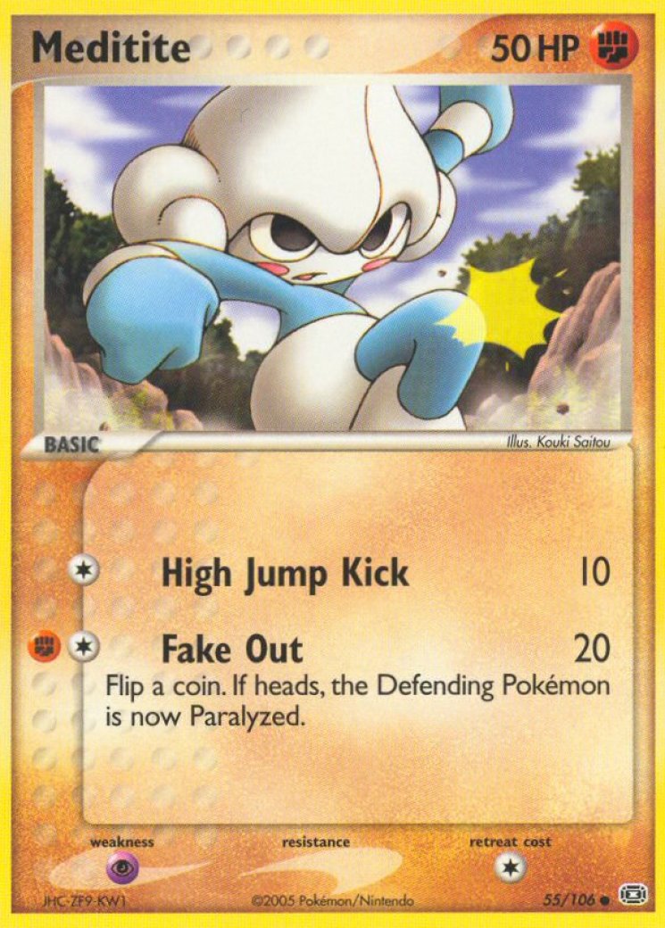 meditite pokemon card value Buy Meditite 153/142 | Monster Mart main image 0