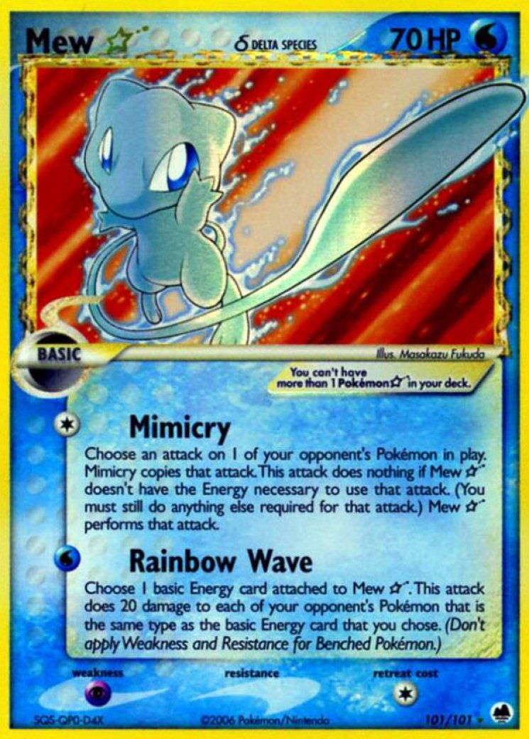 Mew Star (Delta Species)