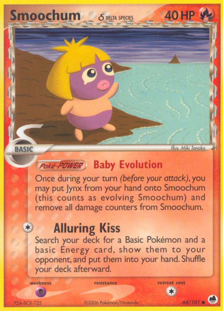 smoochum pokemon card value Smoochum 75