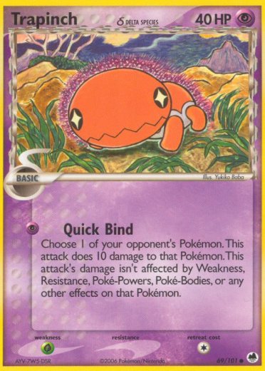 Trapinch - 069/101 (Delta Species)