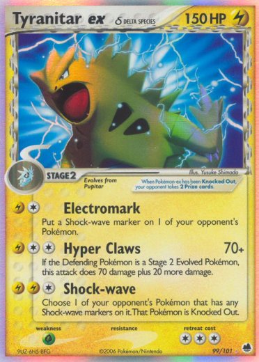 Tyranitar ex (Delta Species)