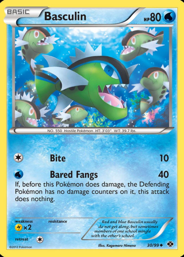 basculin pokemon card value - 43/236 - Unified Minds (Dont apply Weakness and Resistance for Benched Pokmon.) Colorless Tackle (20) Weakness Grass 2 Resistance None None Retreat Cost Basculin [Master Ball] #24 Prices