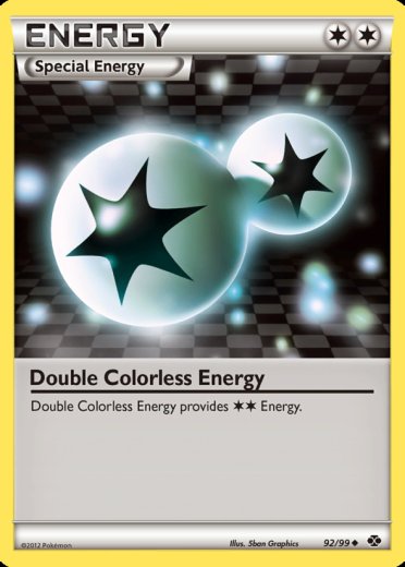 Double Colorless Energy