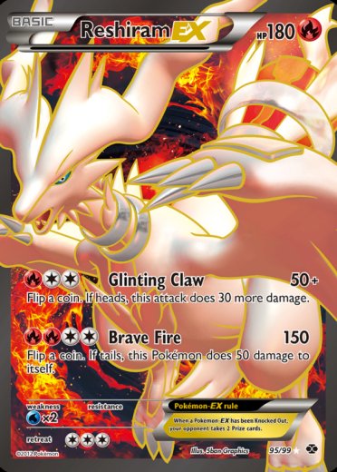 Reshiram EX (95 Full Art)