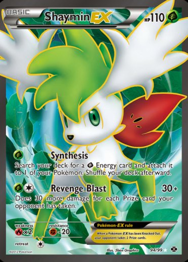 Shaymin EX (94 Full Art)
