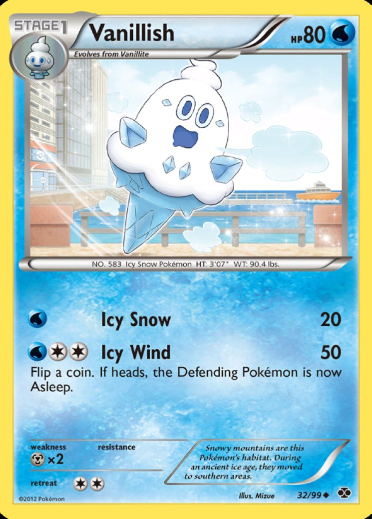 Vanillish - Pokemon Card Prices & Trends