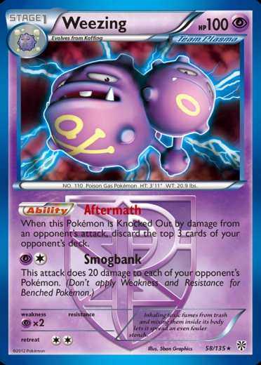 Weezing (Team Plasma)