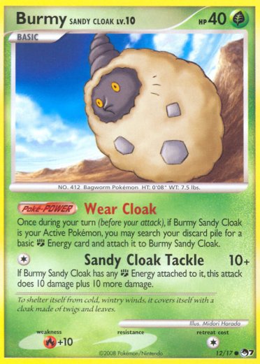 Burmy Sandy Cloak