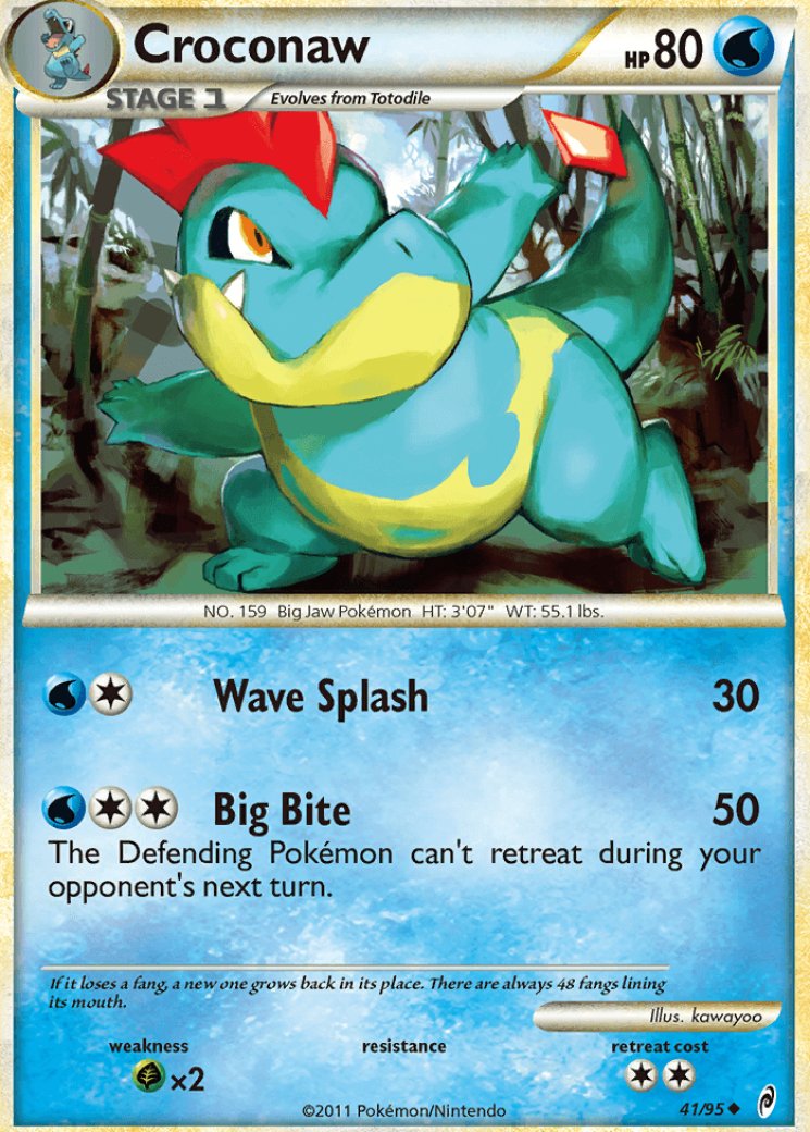 Croconaw - Pokemon Card Prices & Trends