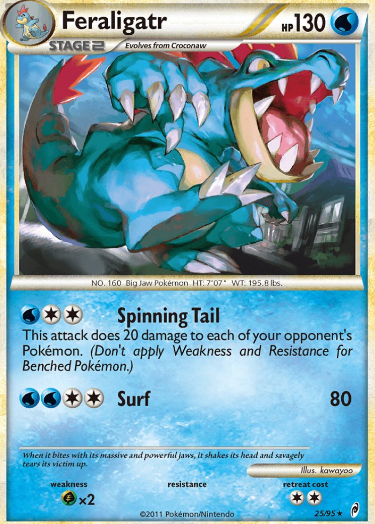 Feraligatr - HeartGold SoulSilver - Pokemon Card Prices & Trends