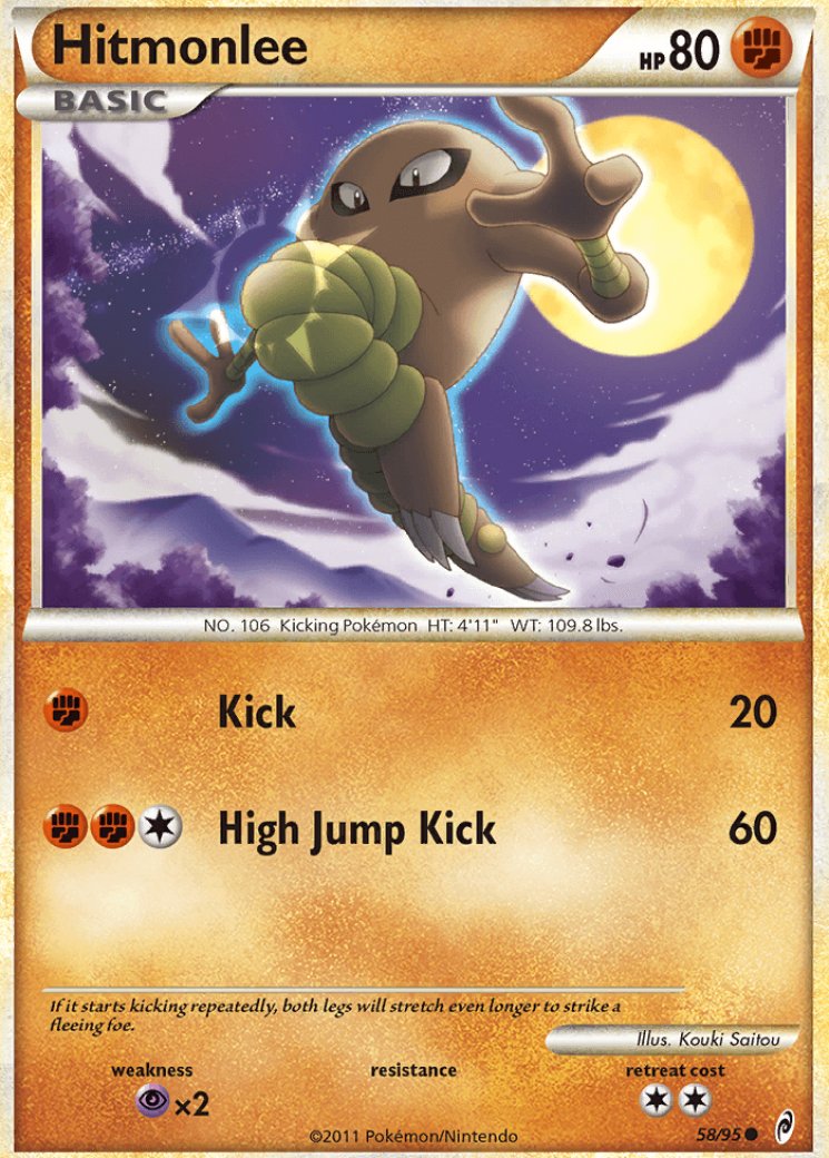 Hitmonlee 58/95 Price 2026 | Call of Legends