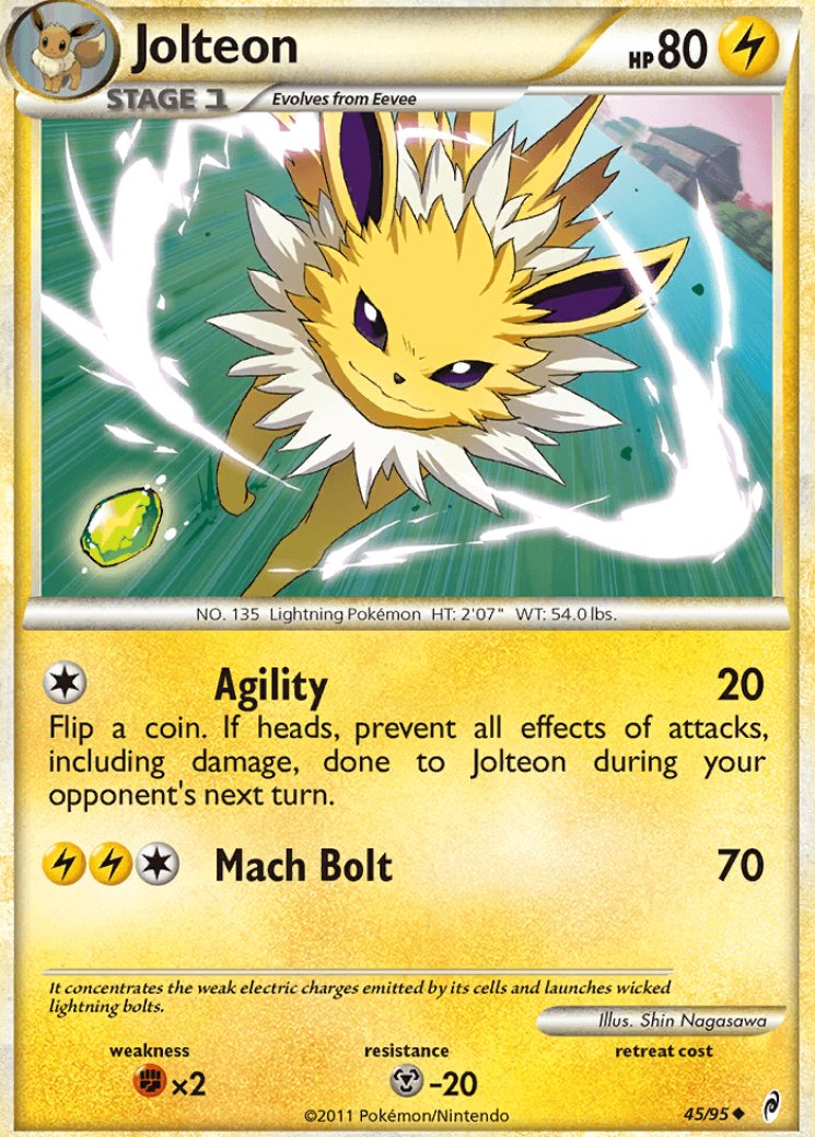 Jolteon 45/95 Price 2026 | Call of Legends