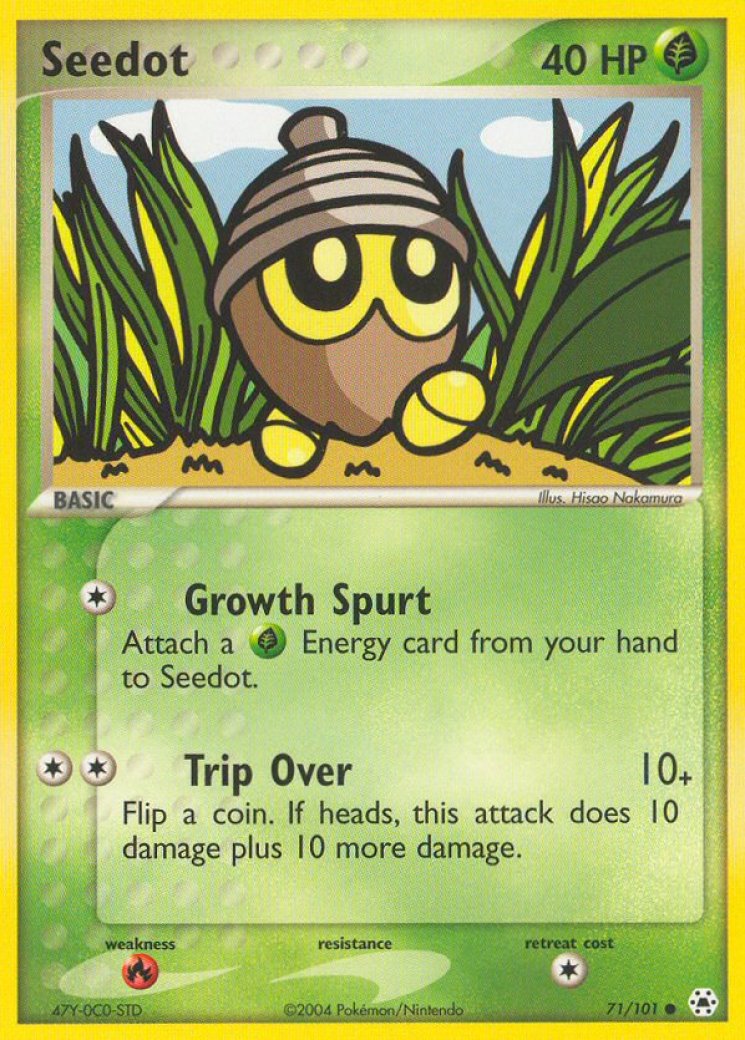seedot pokemon card value Seedot Card Prices & Value 2026