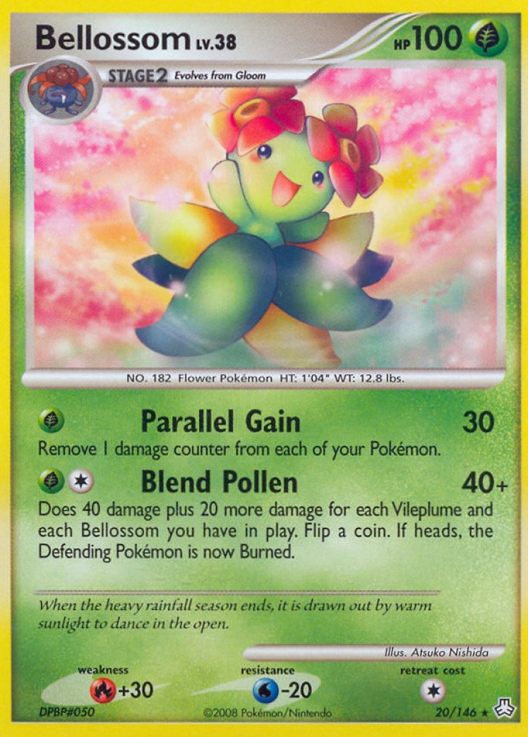 Bellossom Card Prices & Value 2026 | 18 Cards Ranked