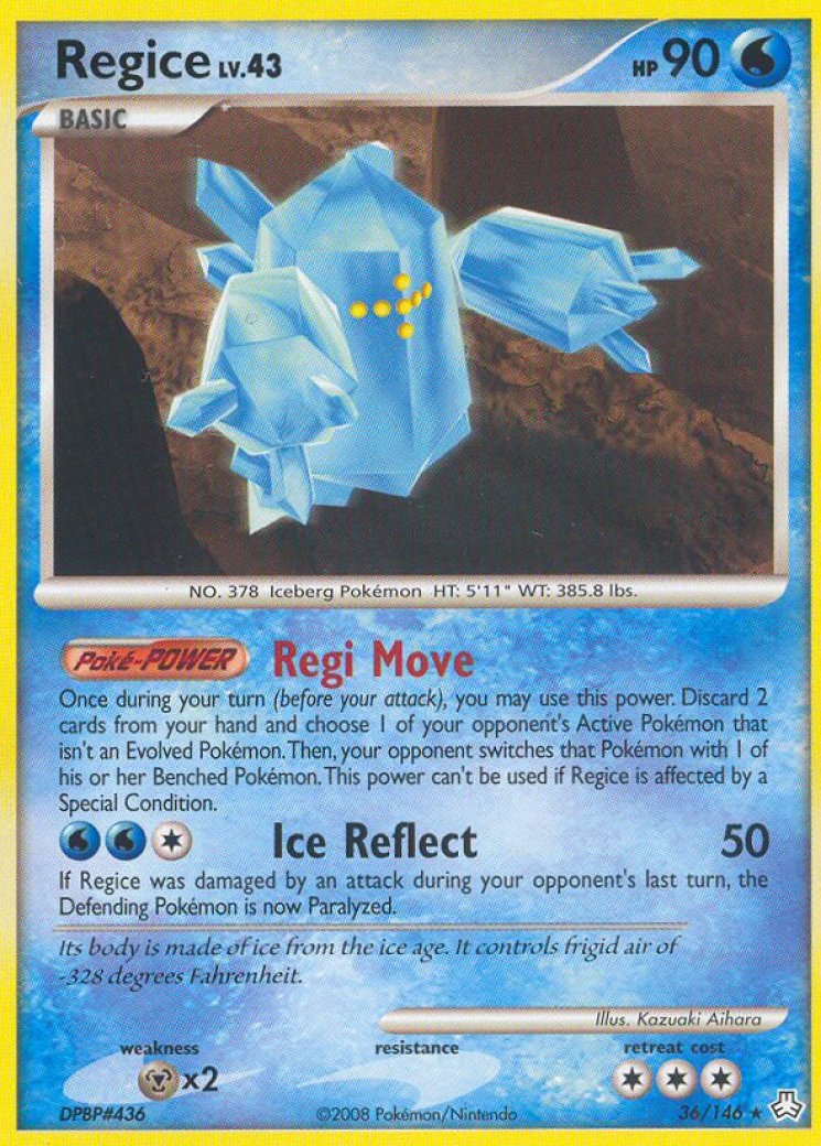 regice pokemon card value Legendary Set - REGIROCK REGISTEEL - Celestial Storm Rare LOT shuffle your deck Regigigas - 84/111 (League Challenge)