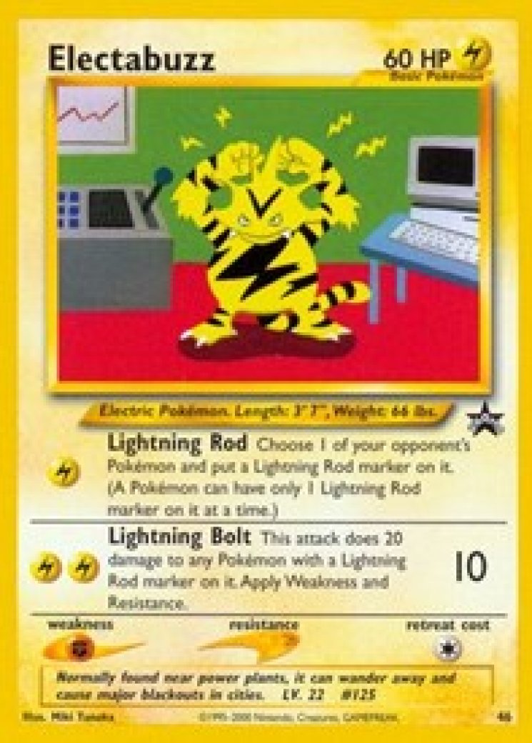 rare electabuzz pokemon card Pokemon - Electabuzz (41/108) - XY Evolutions main image 0